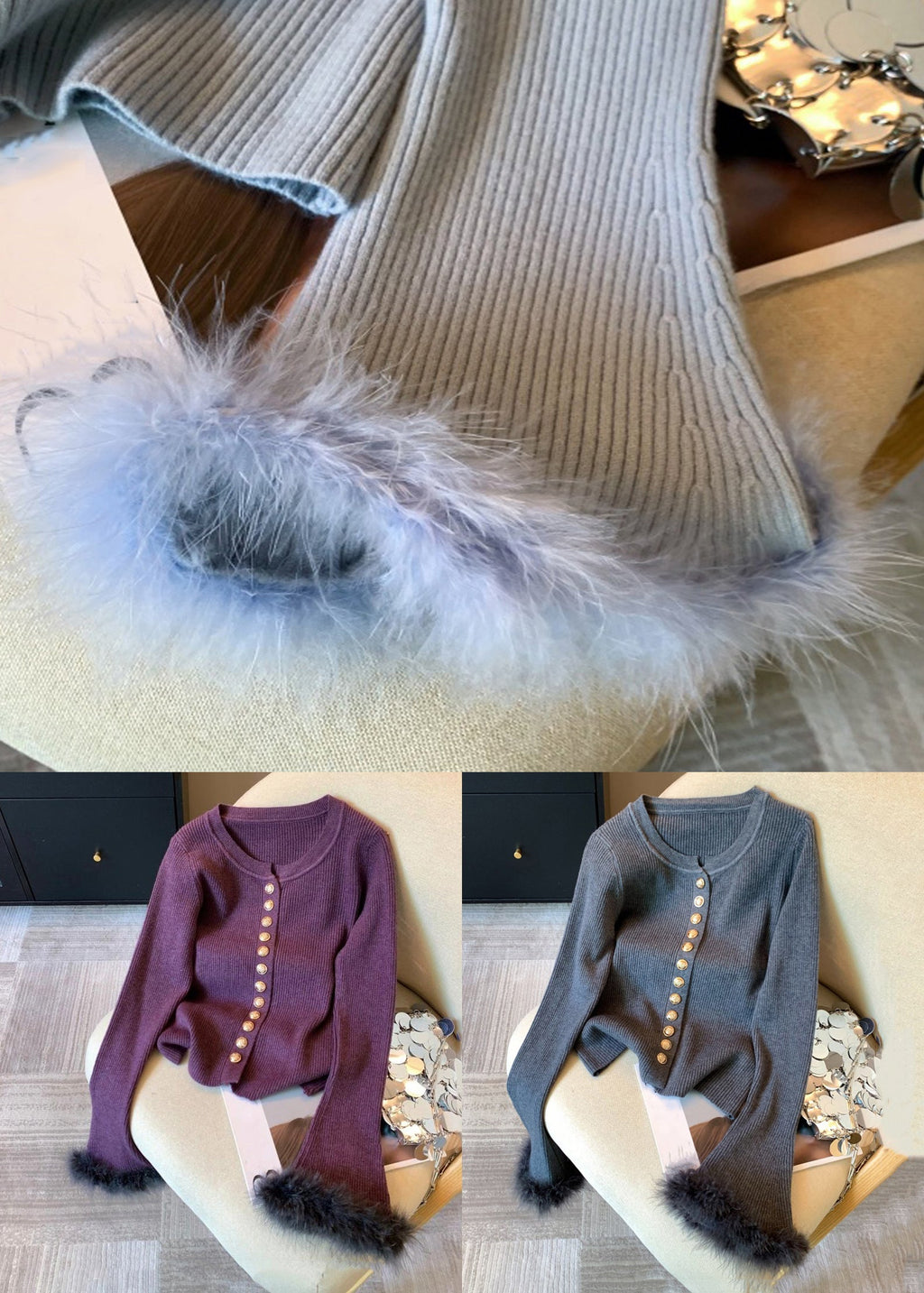 Well Tailored Sweater with a Graceful Silhouette