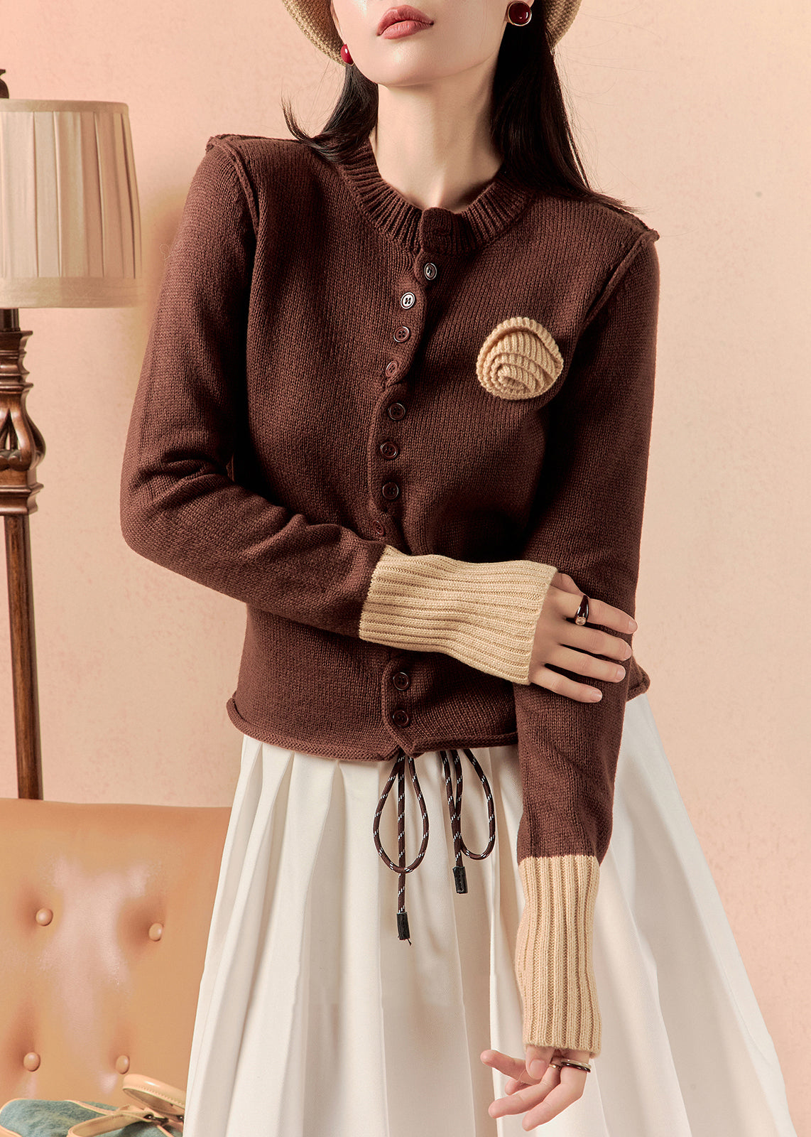 Beautifully Finished Sweater in a Timeless Design