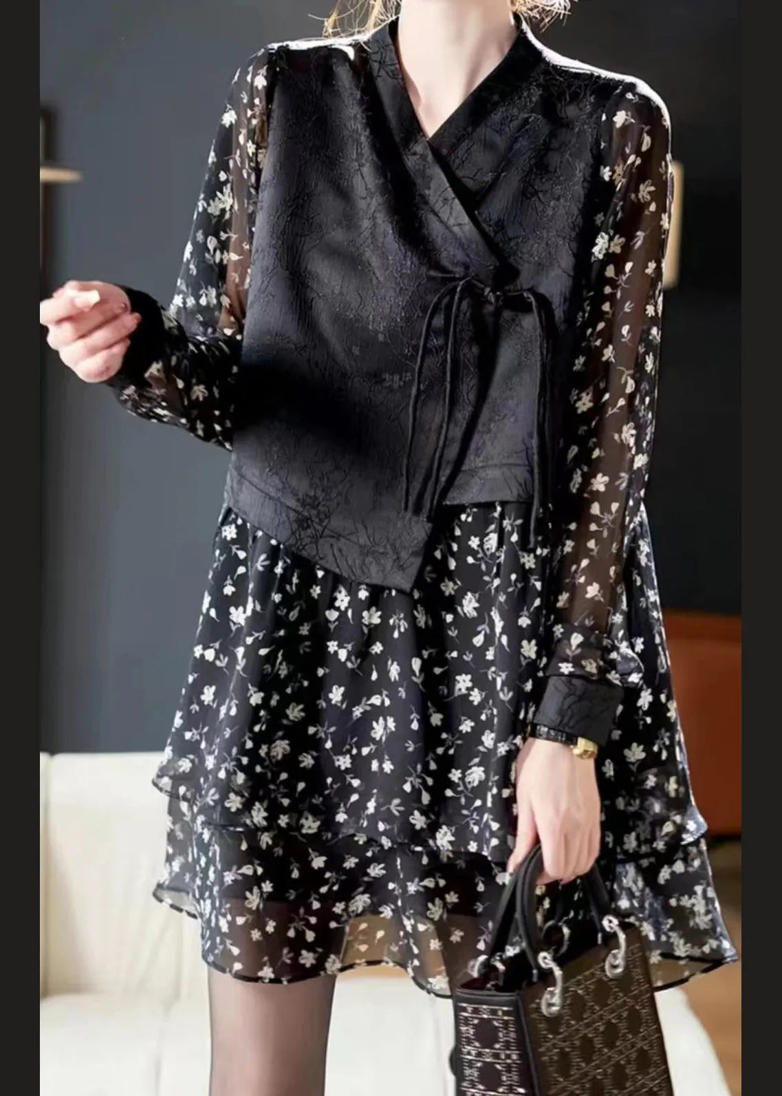 Vintage Inspired Dress with a Contemporary Edge