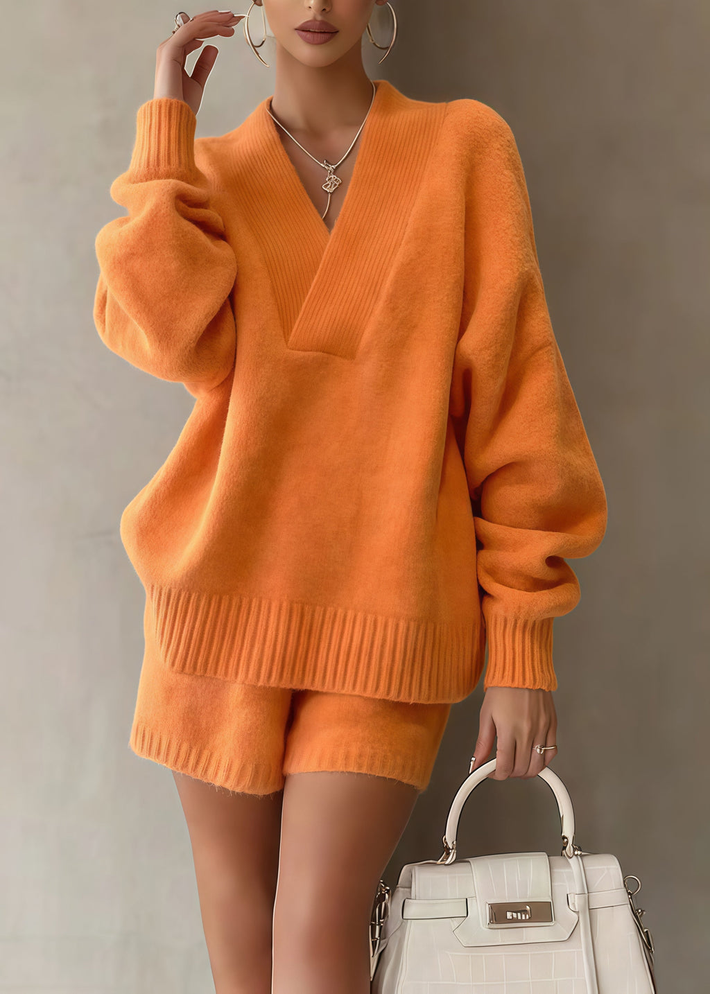 Classic Vintage Sweater with a Flattering Fit