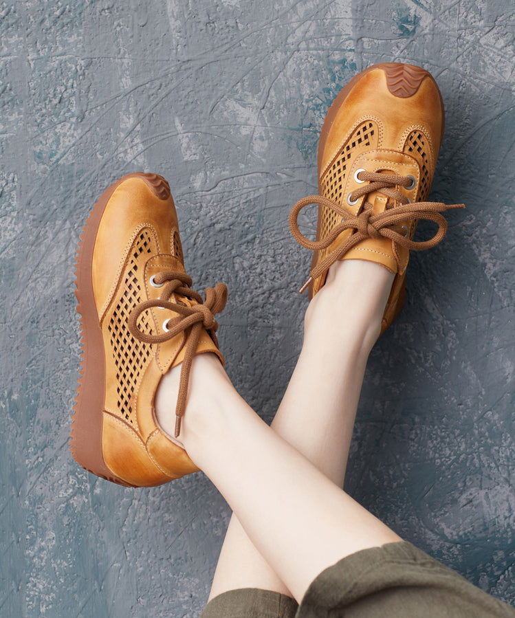 Chic Orthopedic Flats with Unique Design