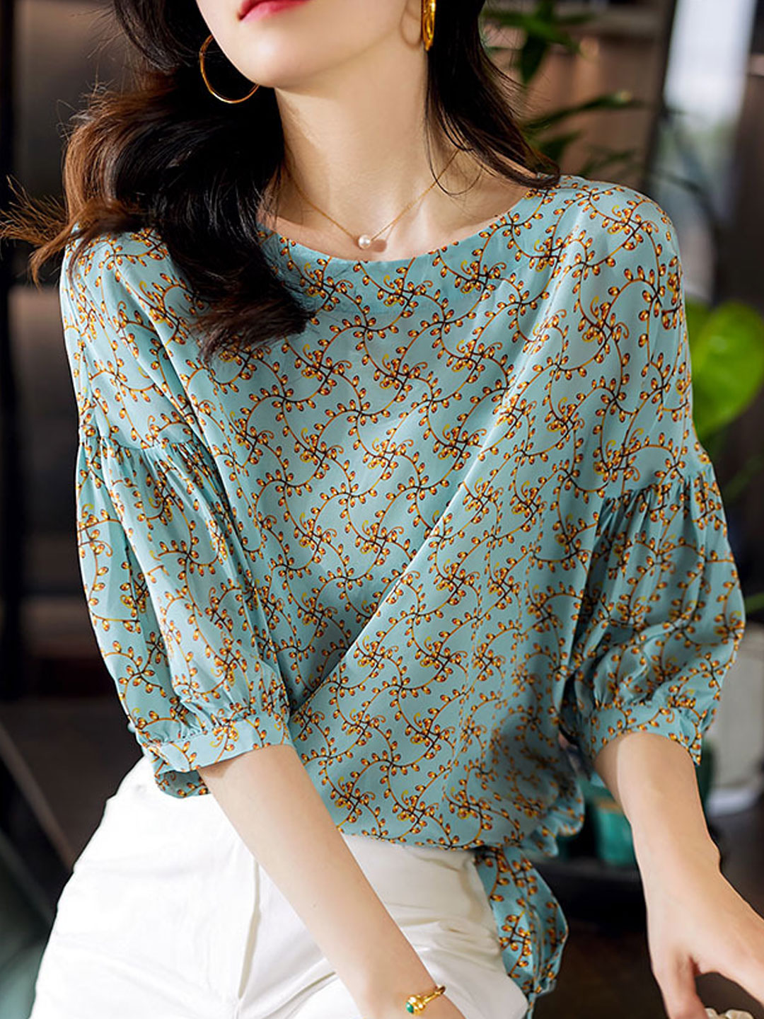 Vintage Inspired Top with a Contemporary Edge
