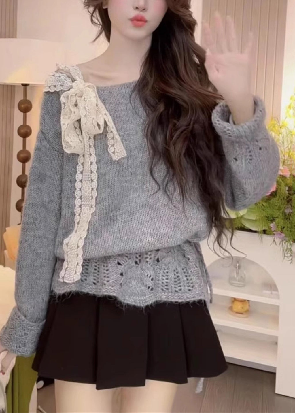 Vintage Inspired Sweater with a Contemporary Edge