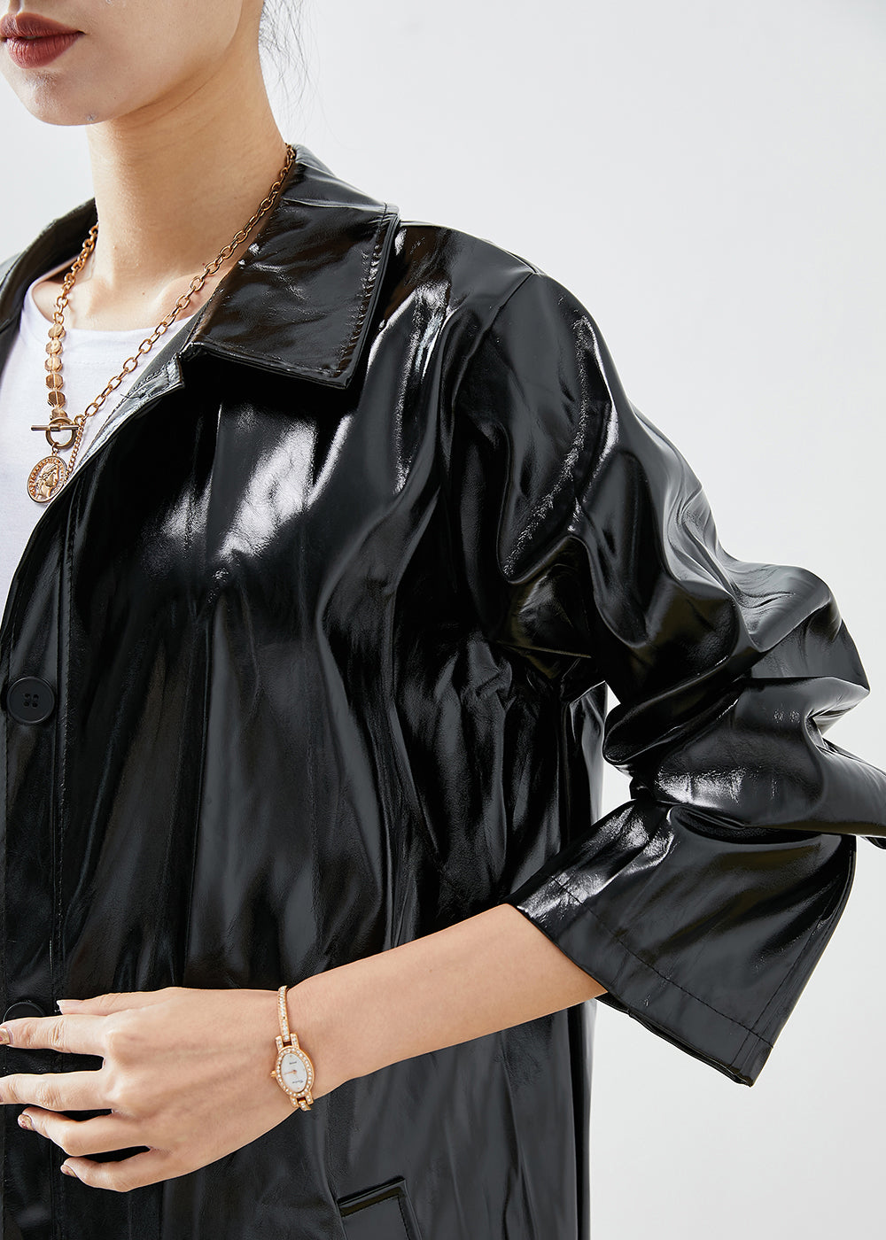 A Vintage Style Coat with Delicate Timeless Details