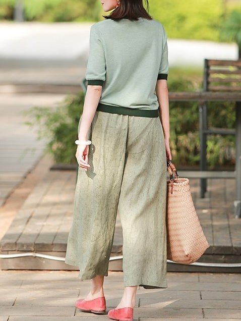 Well Tailored Pants with a Graceful Silhouette