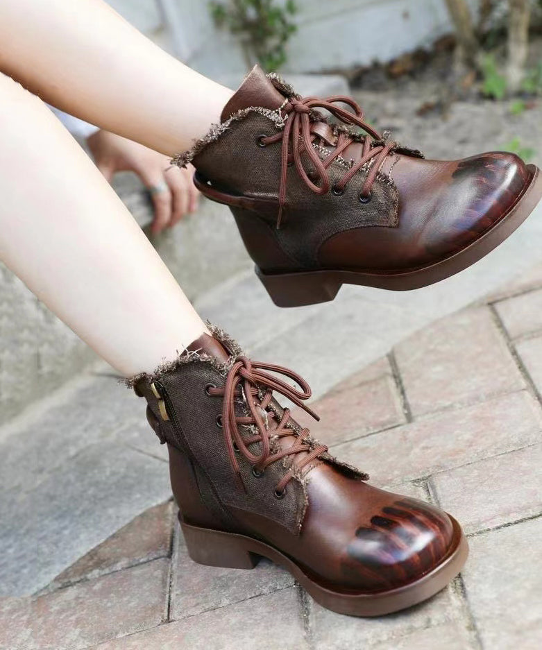 Classic Orthopedic Boots with Timeless Style