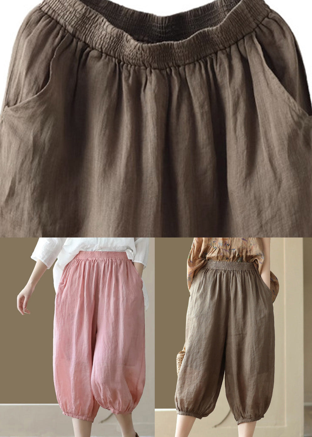 A Vintage Style Pants with Delicate Timeless Details