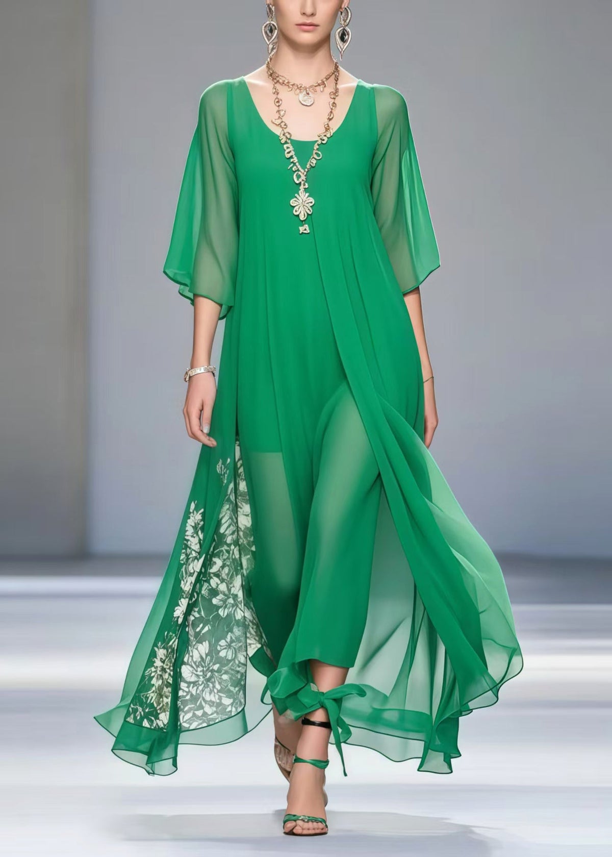 A Vintage Style Dress with Delicate Timeless Details