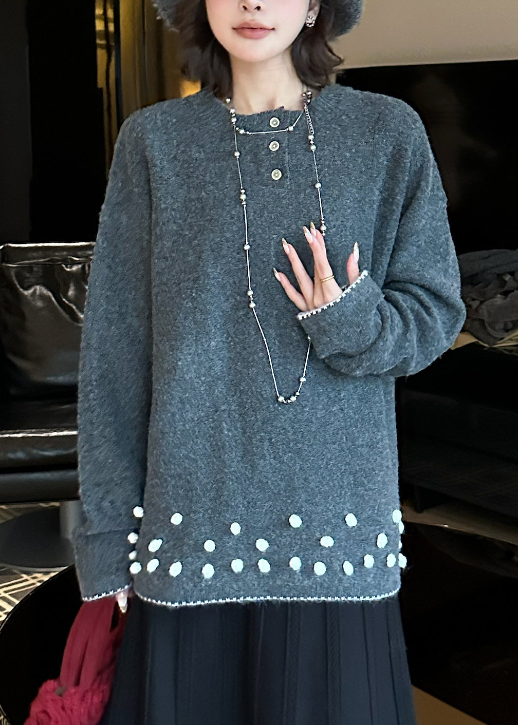 Beautifully Balanced Sweater with Timeless Character