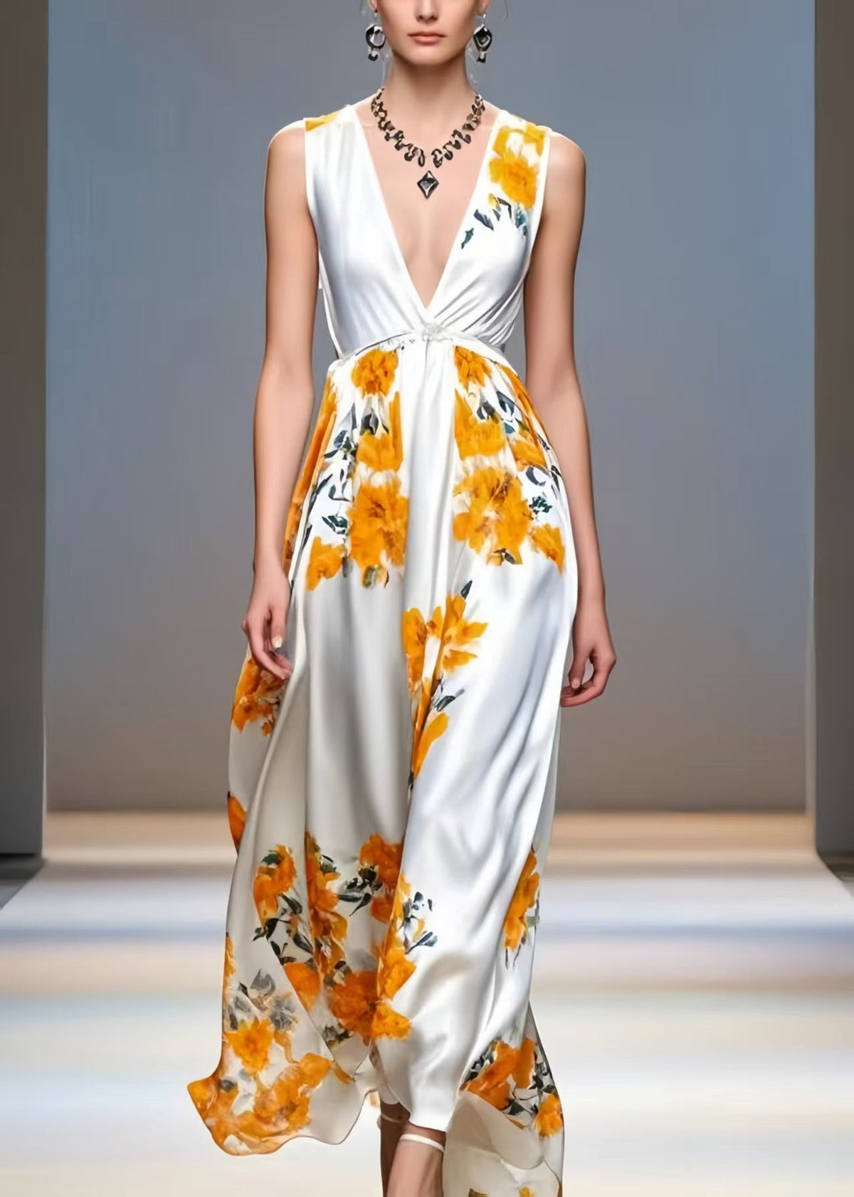 A Vintage Style Dress with Delicate Timeless Details