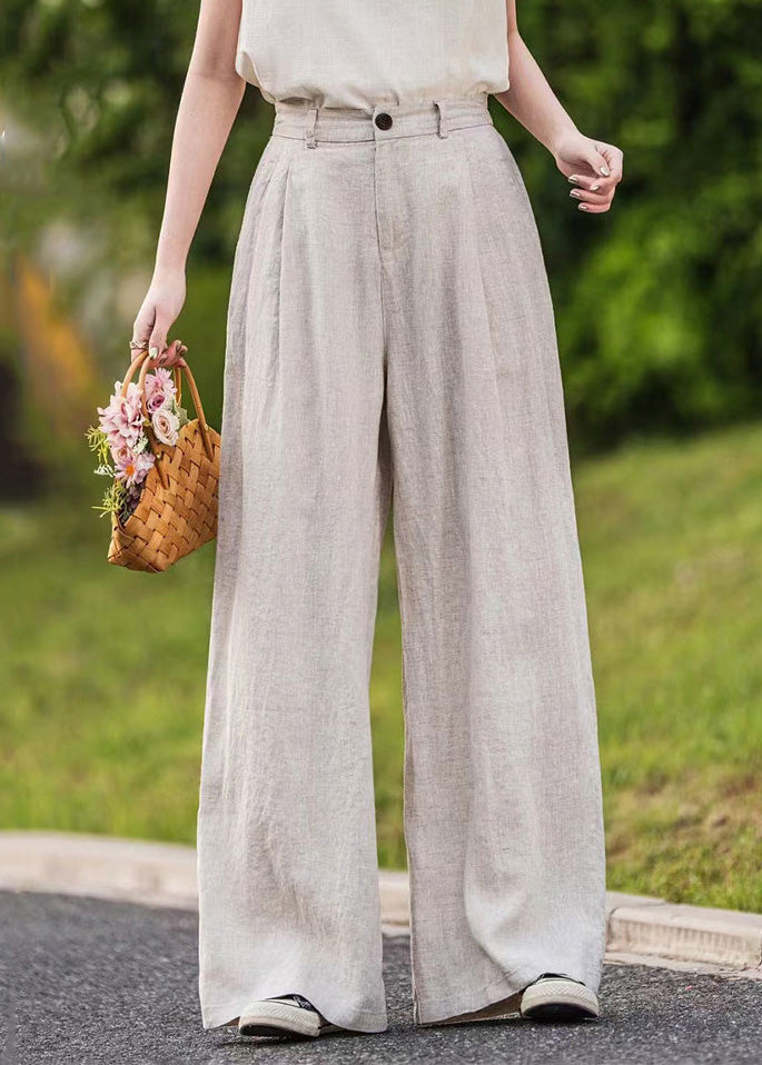 A Vintage Style Pants with Delicate Timeless Details