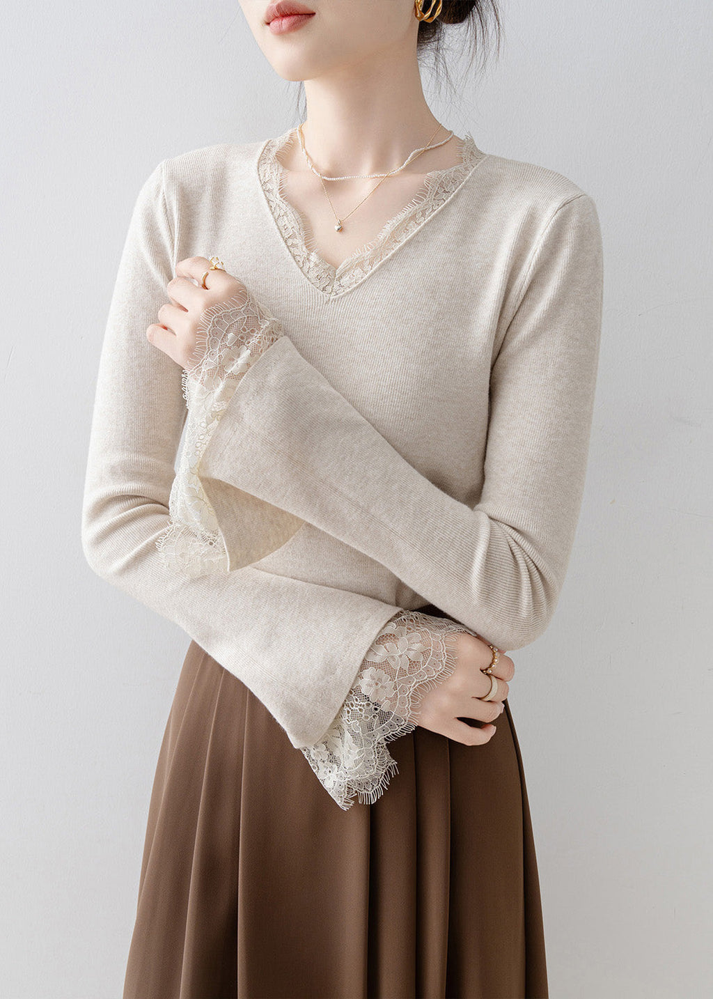 Gracefully Styled Top for Any Occasion