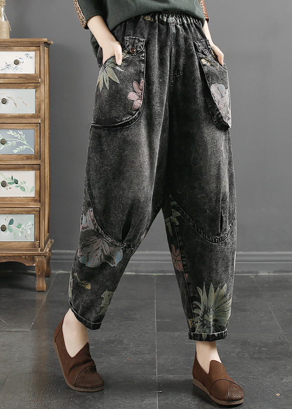 A Vintage Style Pants with Delicate Timeless Details