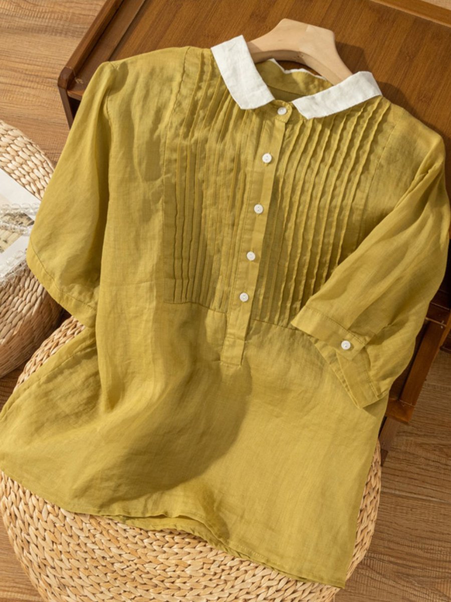Vintage Inspired Blouse with a Contemporary Edge