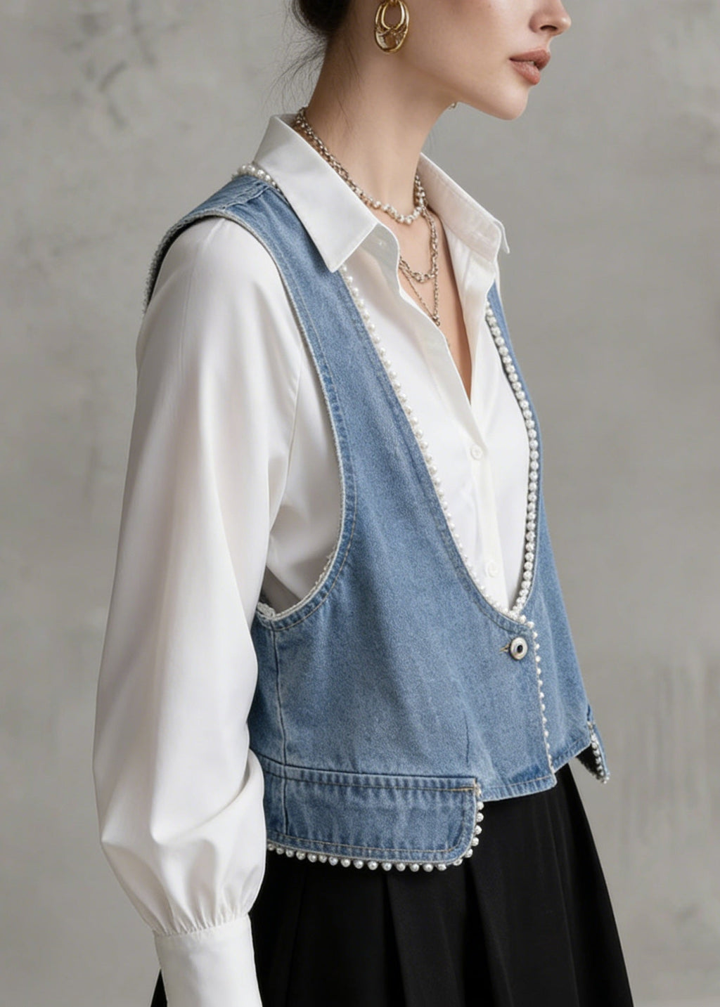 A Vintage Style Garment with Delicate Timeless Details