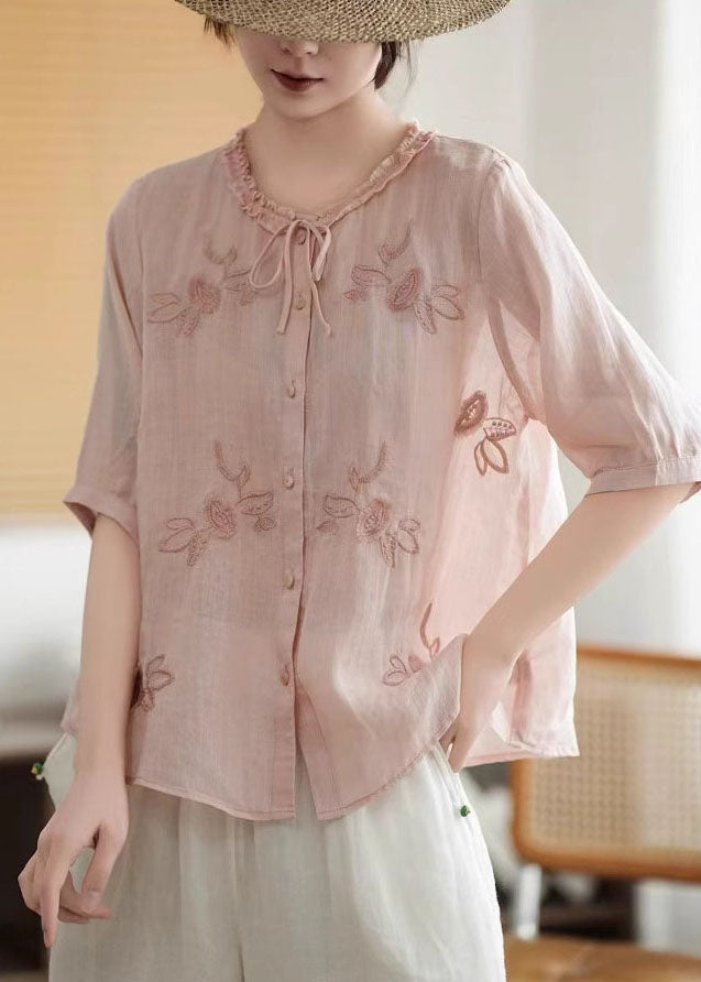A Vintage Style Top with Delicate Timeless Details