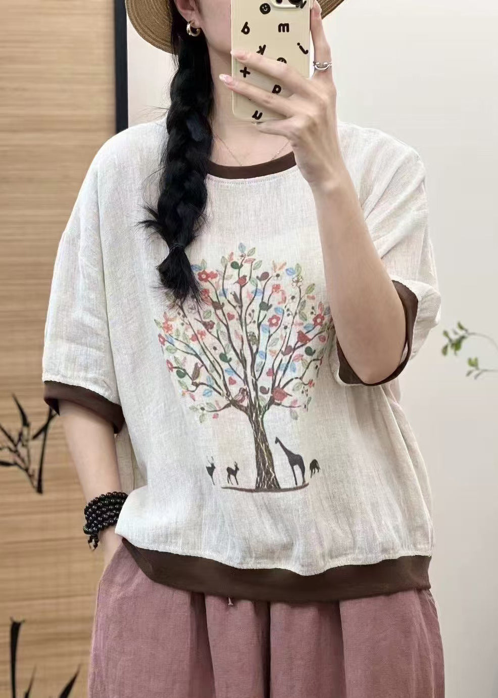 A Vintage Style Top with Delicate Timeless Details