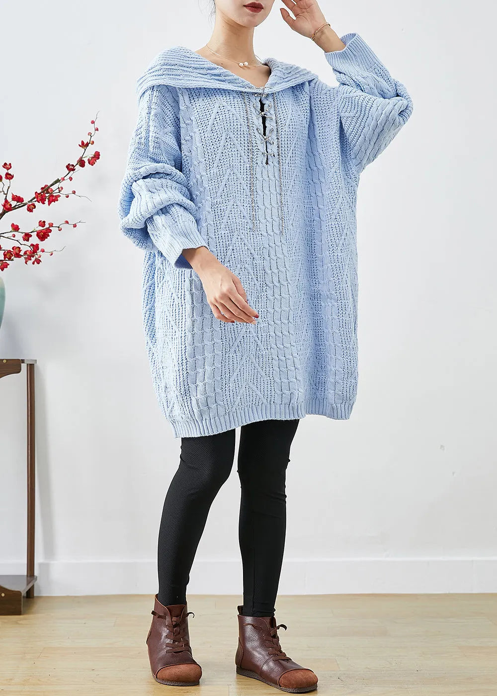 Classic Vintage Sweater with a Flattering Fit