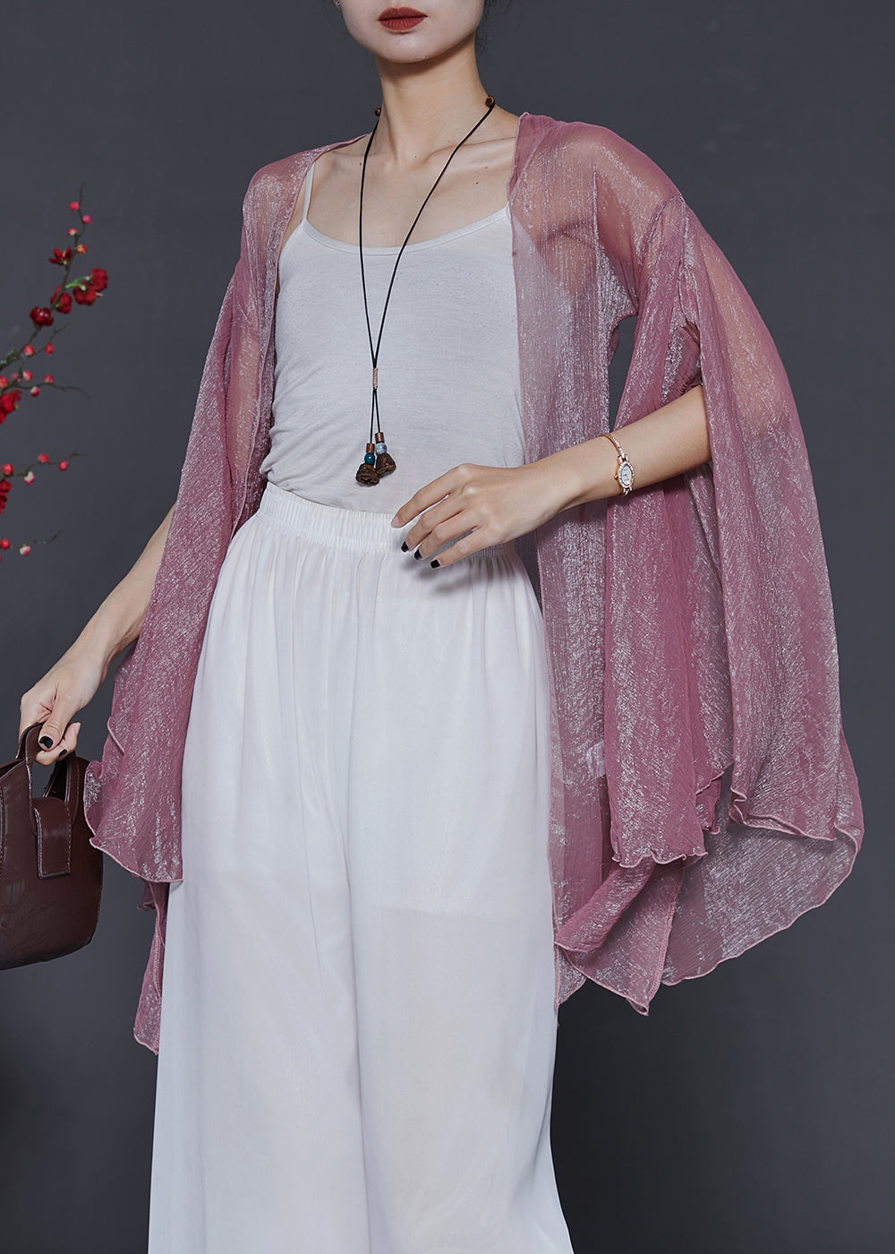 Vintage Inspired Cardigan with a Contemporary Edge