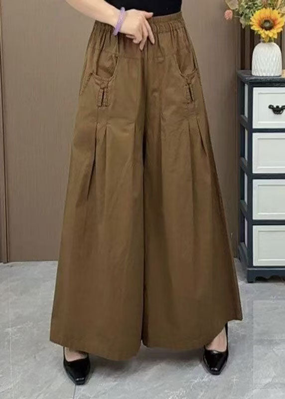 A Vintage Style Pants with Delicate Timeless Details