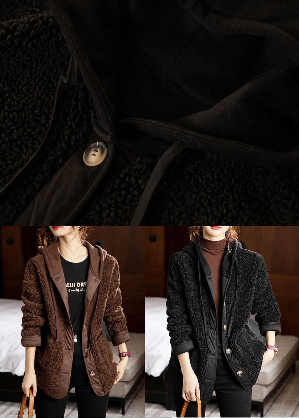 A Vintage Style Coat with Delicate Timeless Details