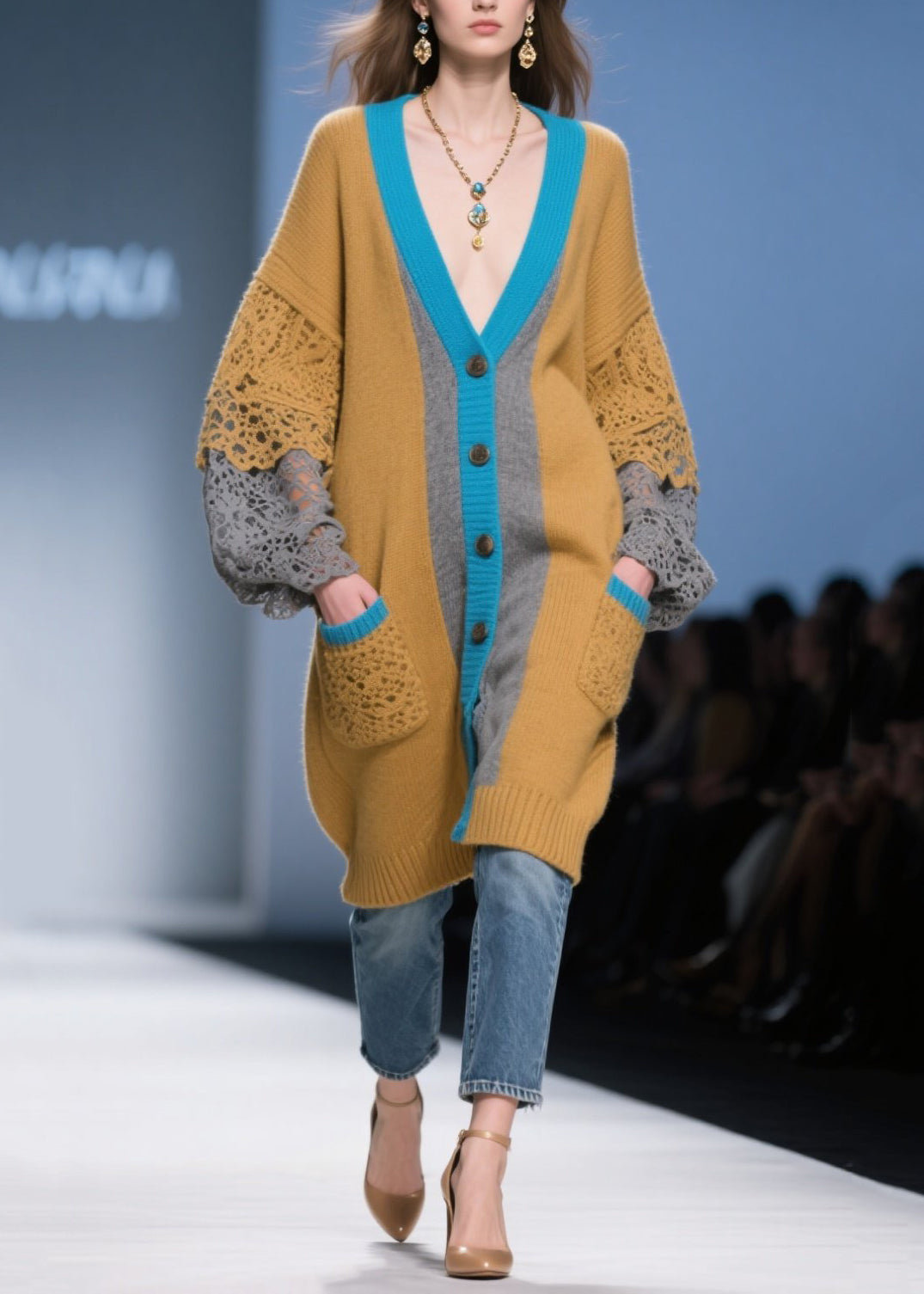 Vintage Inspired Cardigan with a Contemporary Edge