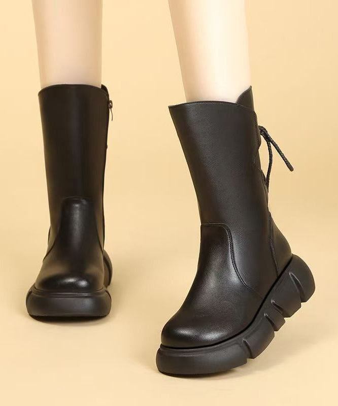 Classic Orthopedic Boots with Timeless Style