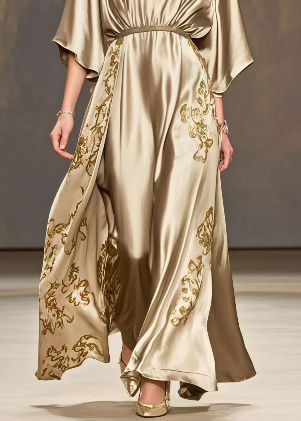 A Vintage Style Dress with Delicate Timeless Details