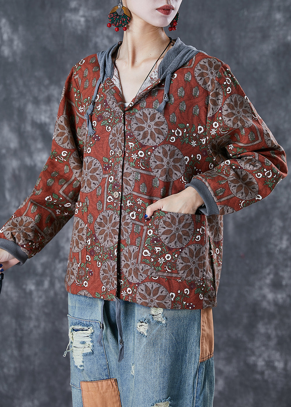 Classic Vintage Jacket with a Flattering Fit