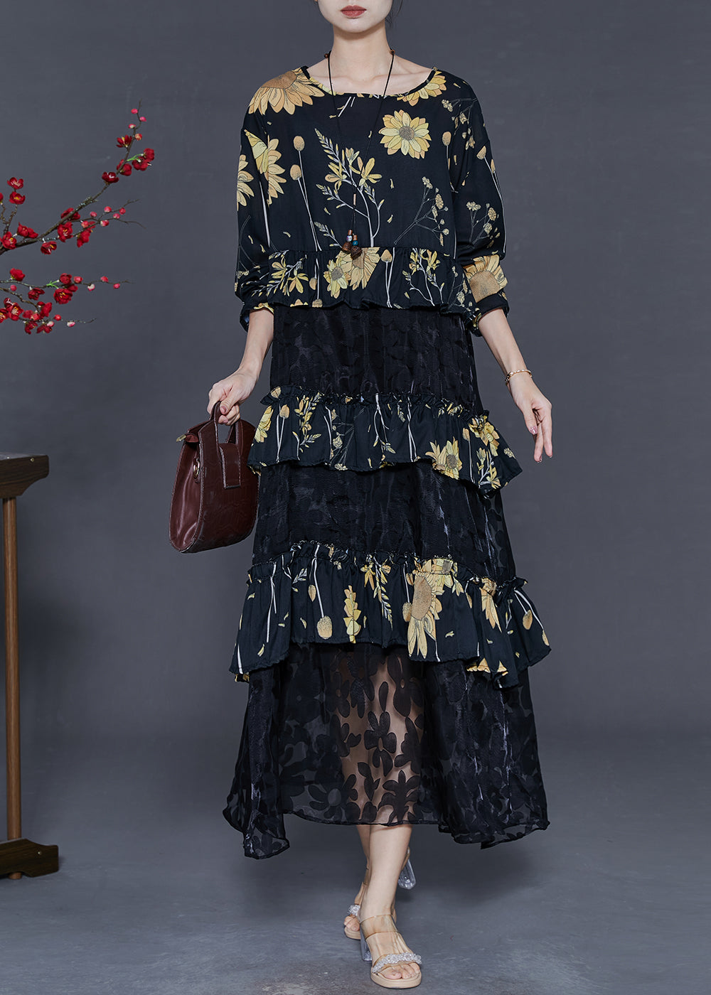 A Vintage Style Dress with Delicate Timeless Details