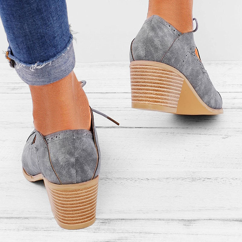 Chic Orthopedic Pumps with Unique Design