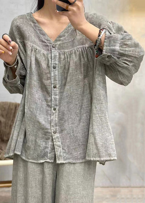 A Vintage Style Blouse with Delicate Timeless Details