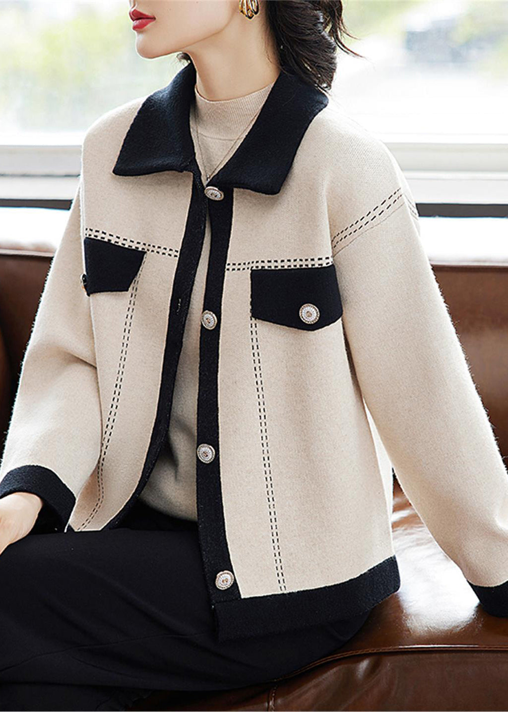 Beautifully Crafted Cardigan in a Classic Style