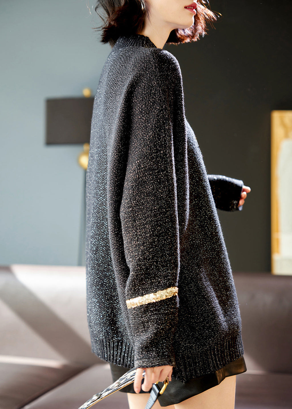 Beautifully Finished Sweater in a Timeless Design