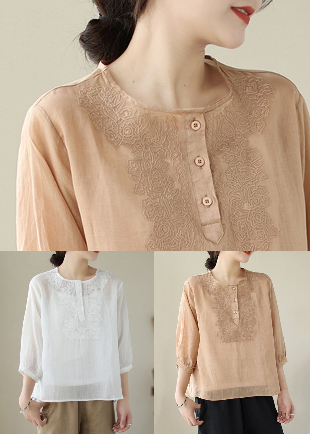 Beautifully Balanced Blouse with Timeless Character