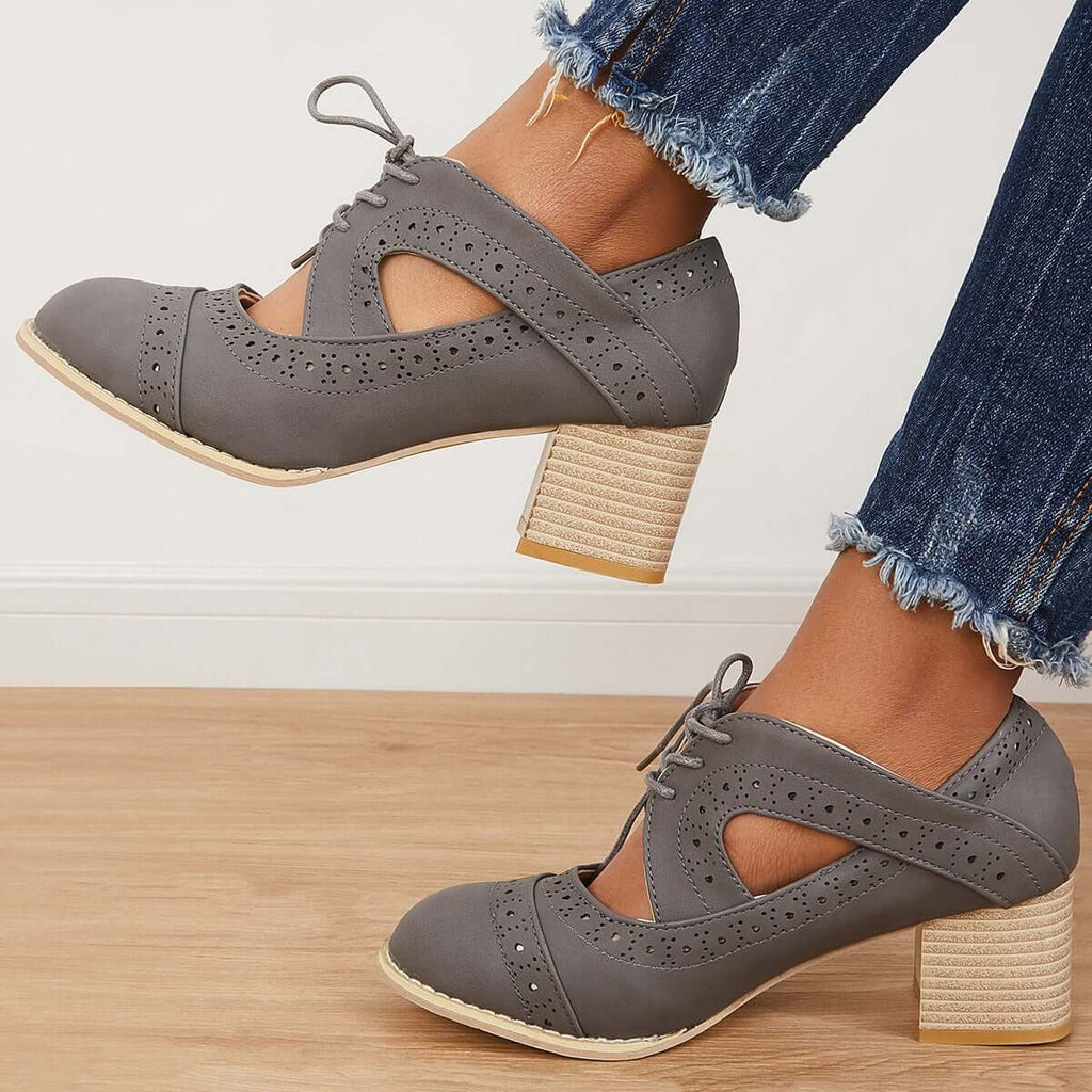 Chic Orthopedic Pumps with Unique Design
