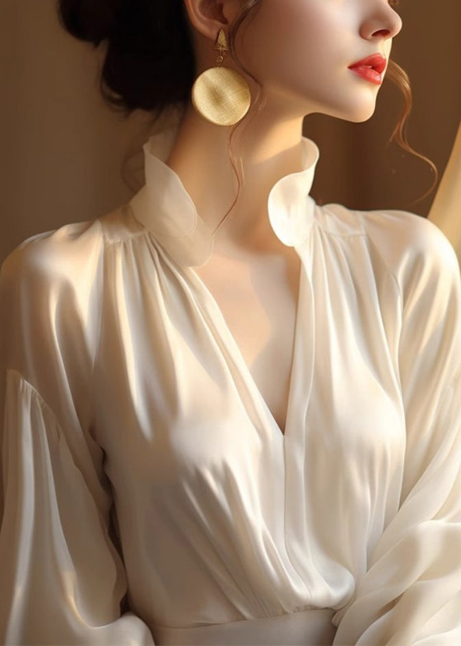 A Vintage Style Top with Delicate Timeless Details