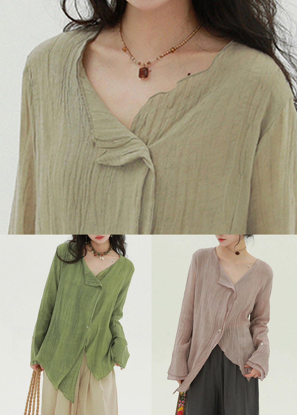 Gracefully Styled Blouse for Any Occasion