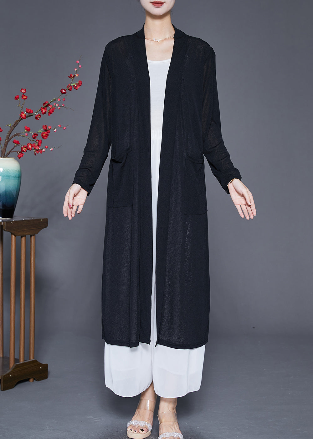 Sophisticated Cardigan with a Clean Classic Look
