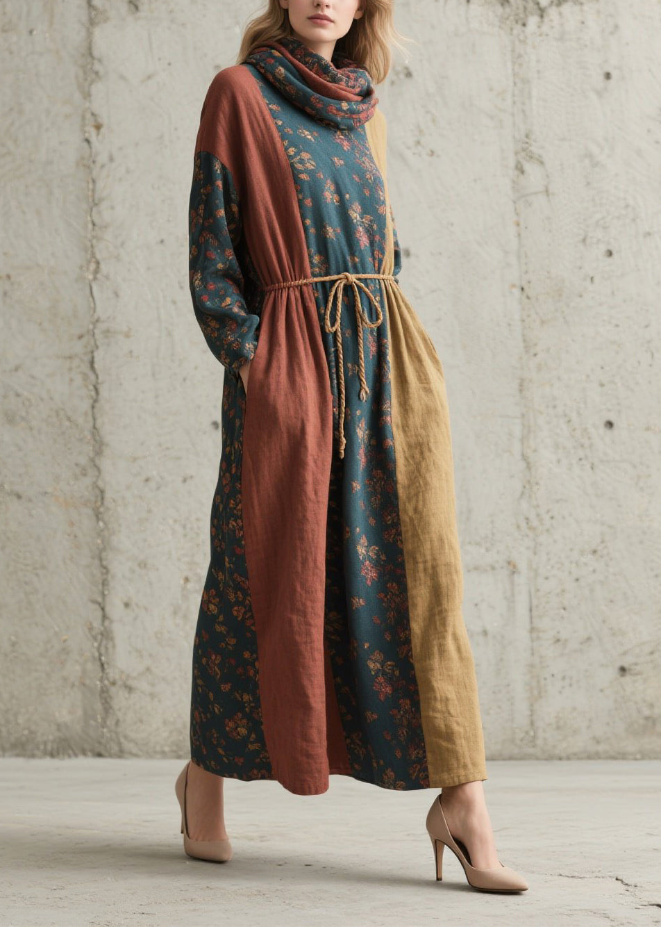A Vintage Style Dress with Delicate Timeless Details