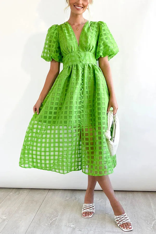 A Vintage Style Dress with Delicate Timeless Details