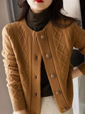 A Vintage Style Cardigan with Delicate Timeless Details
