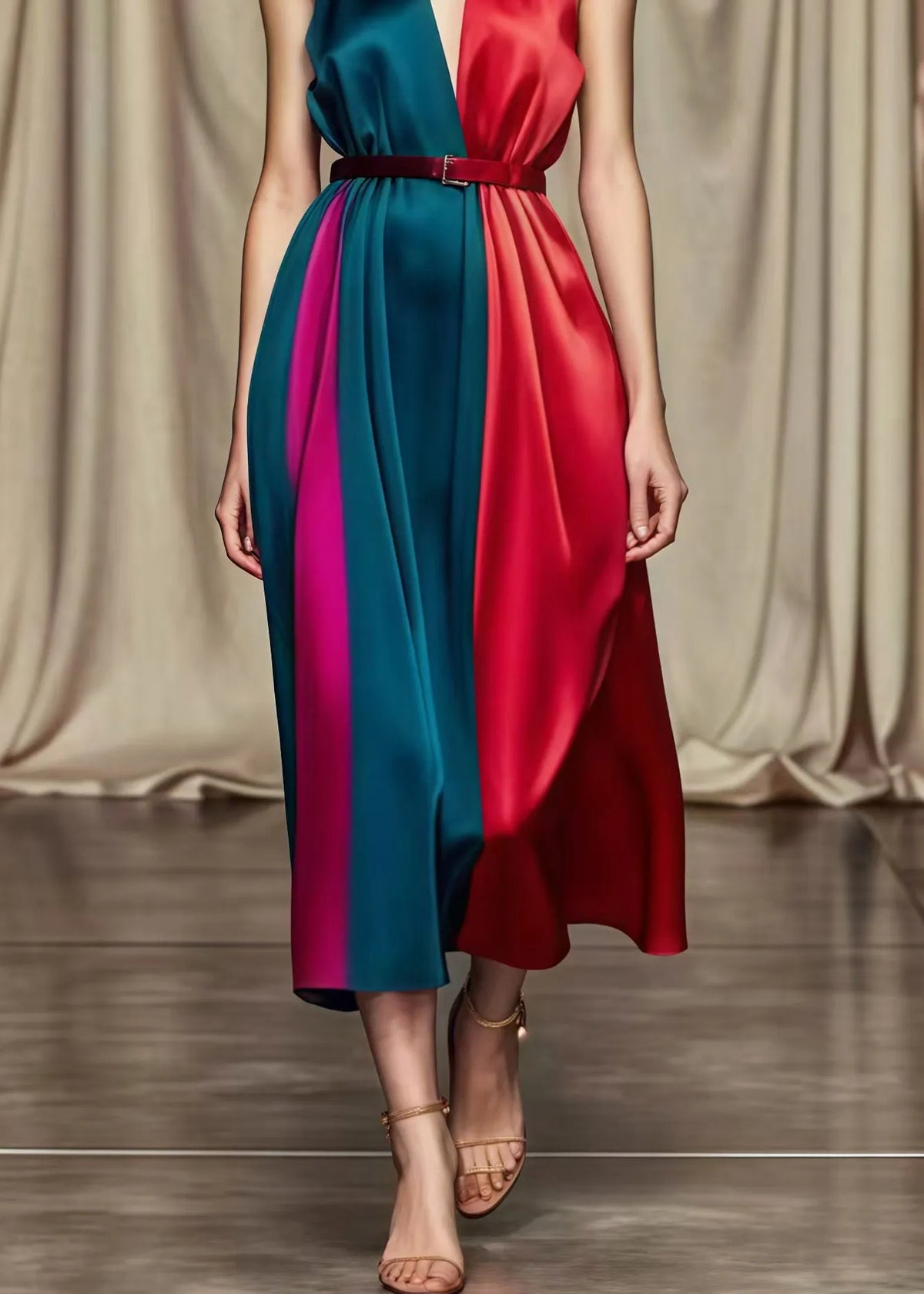 Well Tailored Dress with a Graceful Silhouette