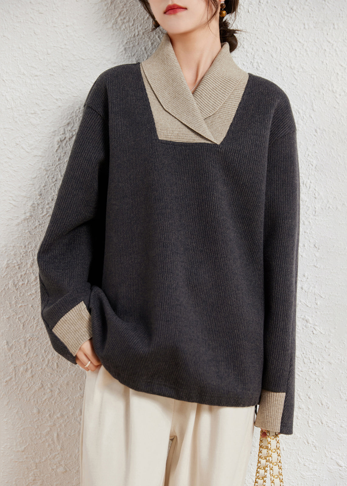 Gracefully Styled Sweater for Any Occasion