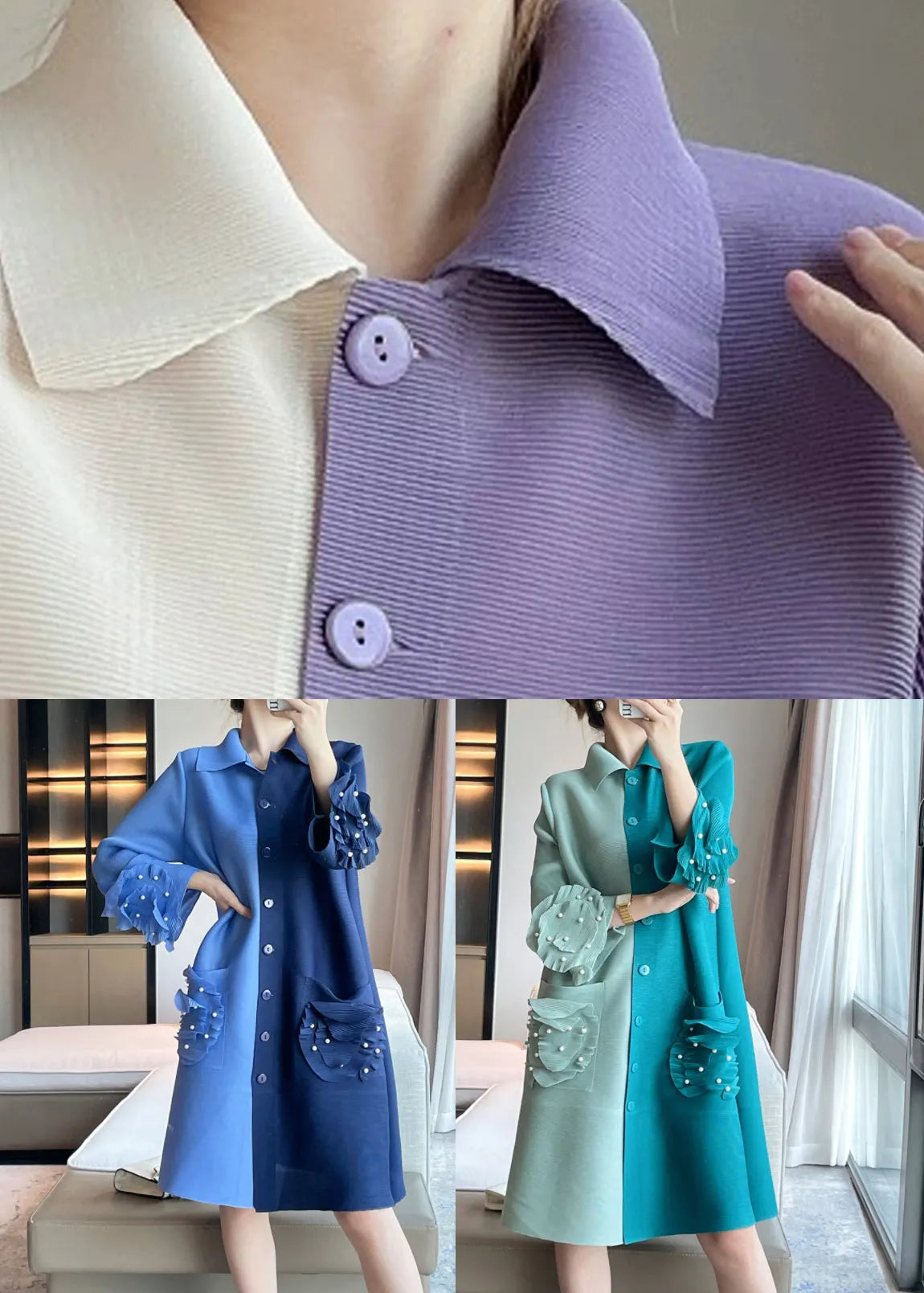 Classic Vintage Dress with a Flattering Fit