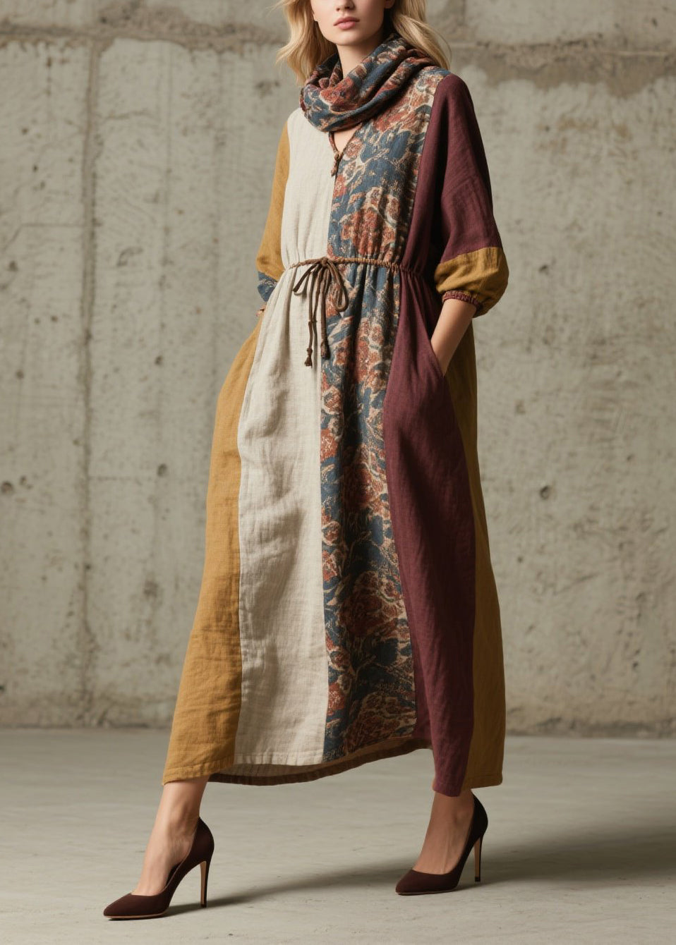 Classic Vintage Dress with a Flattering Fit