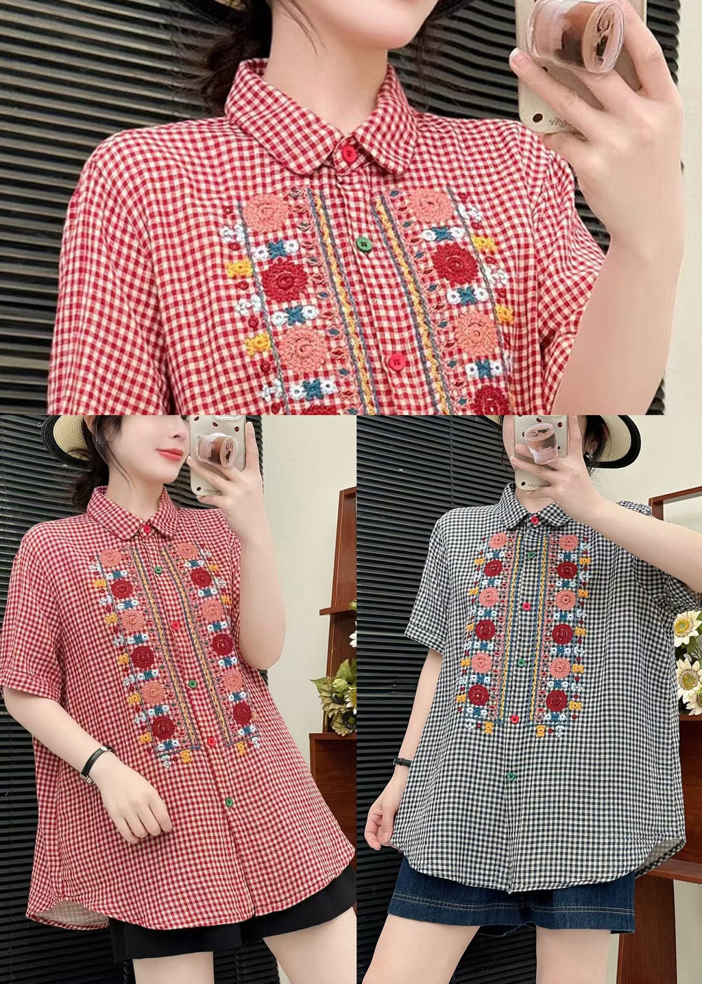 Classic Vintage Top with a Flattering Fit