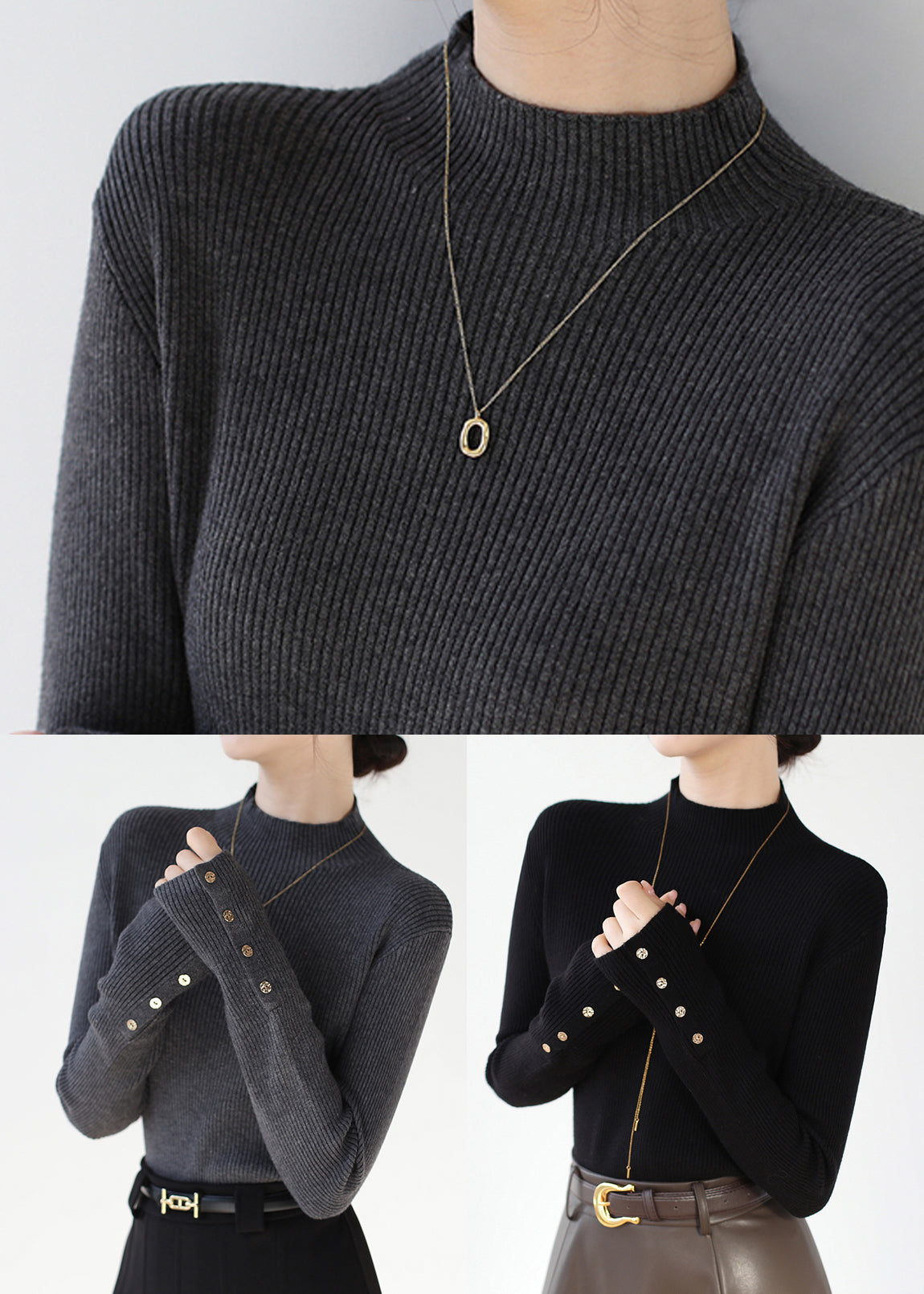 A Vintage Style Sweater with Delicate Timeless Details