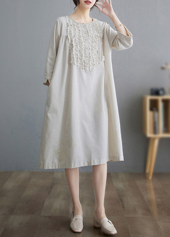 A Vintage Style Dress with Delicate Timeless Details