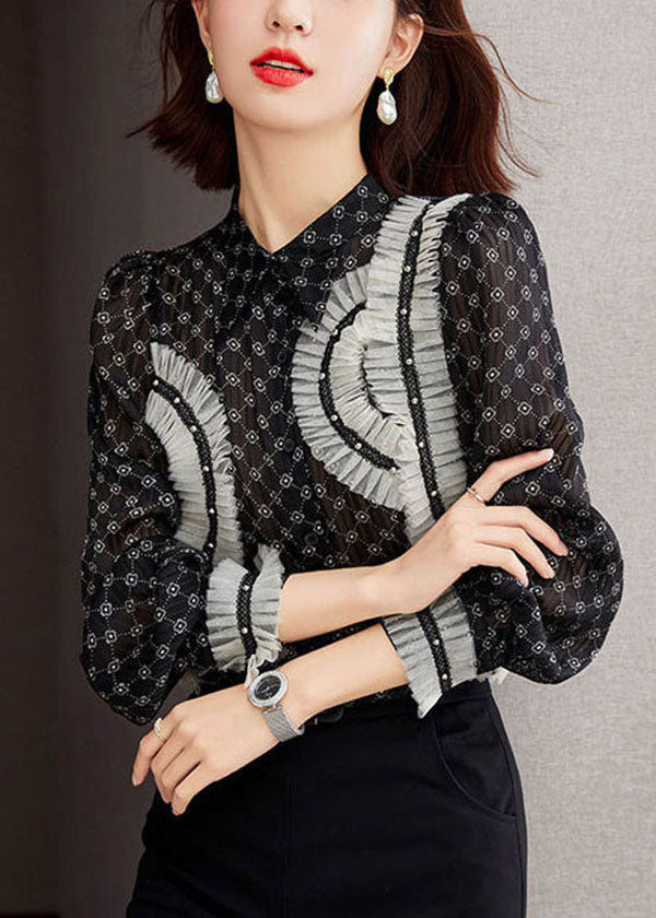 A Vintage Style Shirt with Delicate Timeless Details